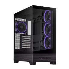 Asus A31 Plus Mid Tower Black ATX Gaming Desktop Case with 4 x 120mm ARGB Fan